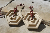 Poplar Pretzel Hangboard (Pair) - Breadhouse Climbing